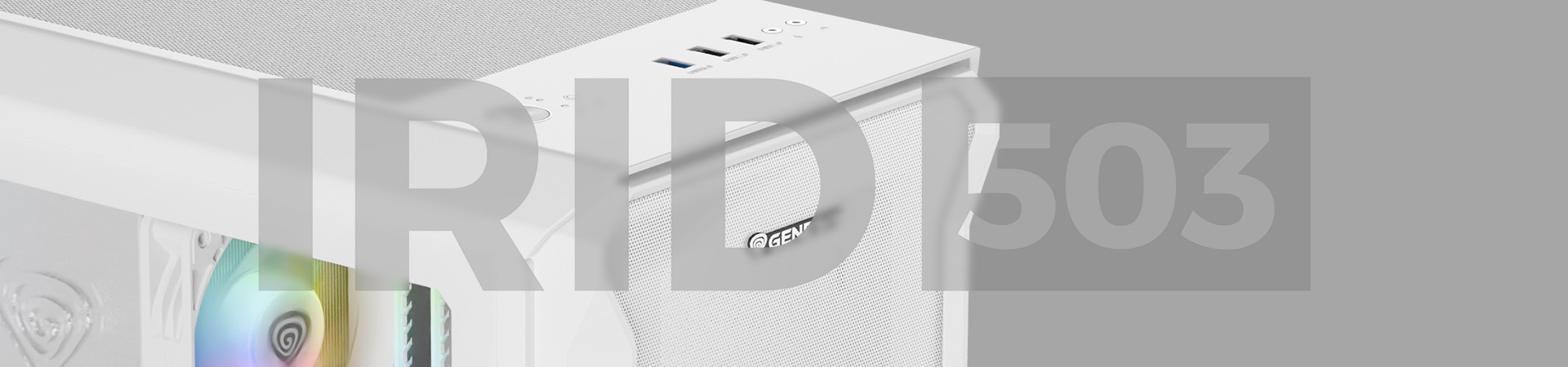 Niewielki rozmiar, wielka funkcjonalność. Oto GENESIS Irid 503 ARGB LITE!