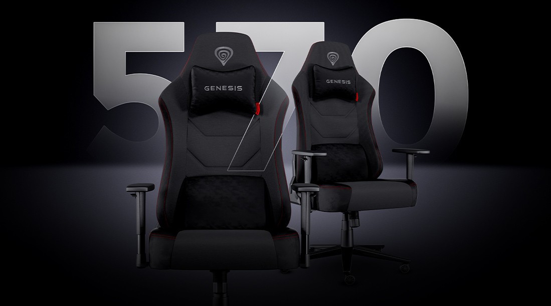 Komfort bez ograniczeń. Poznaj fotel GENESIS Nitro 570