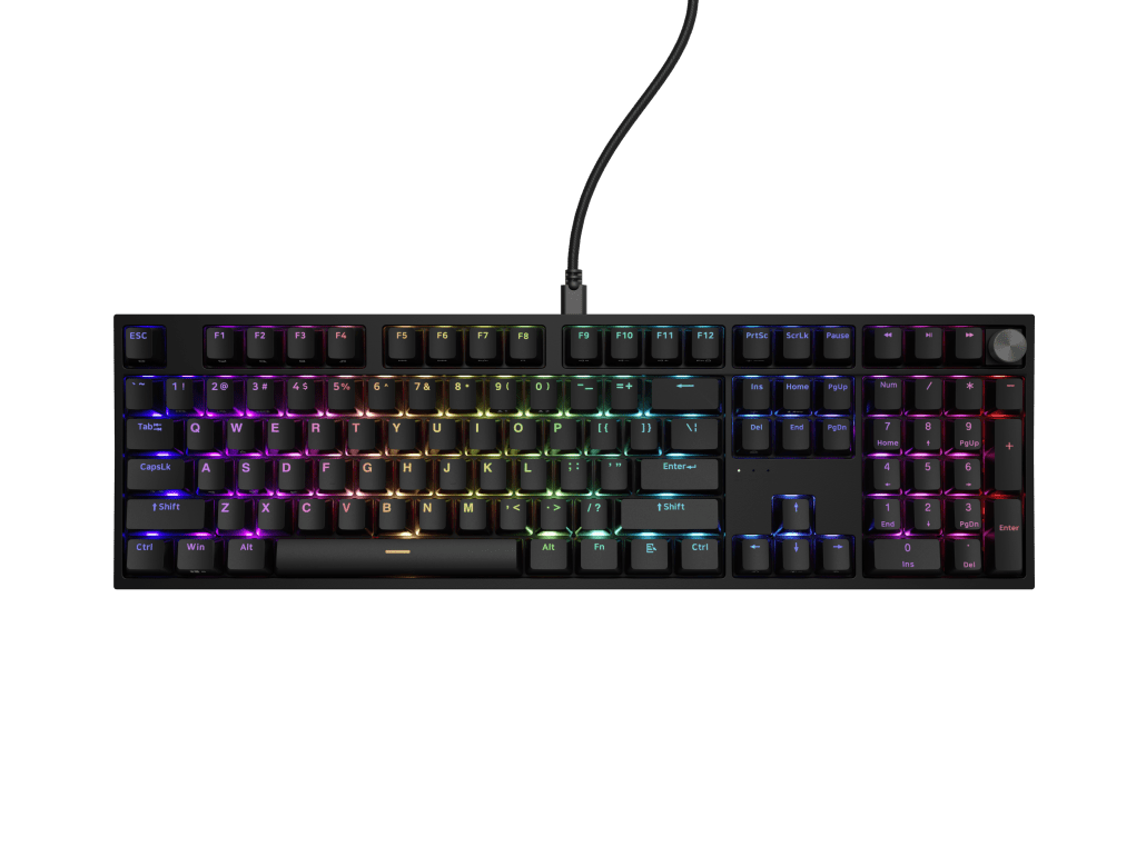 Genesis Thor 404 Czarny (Outemu Peach Silent V3)