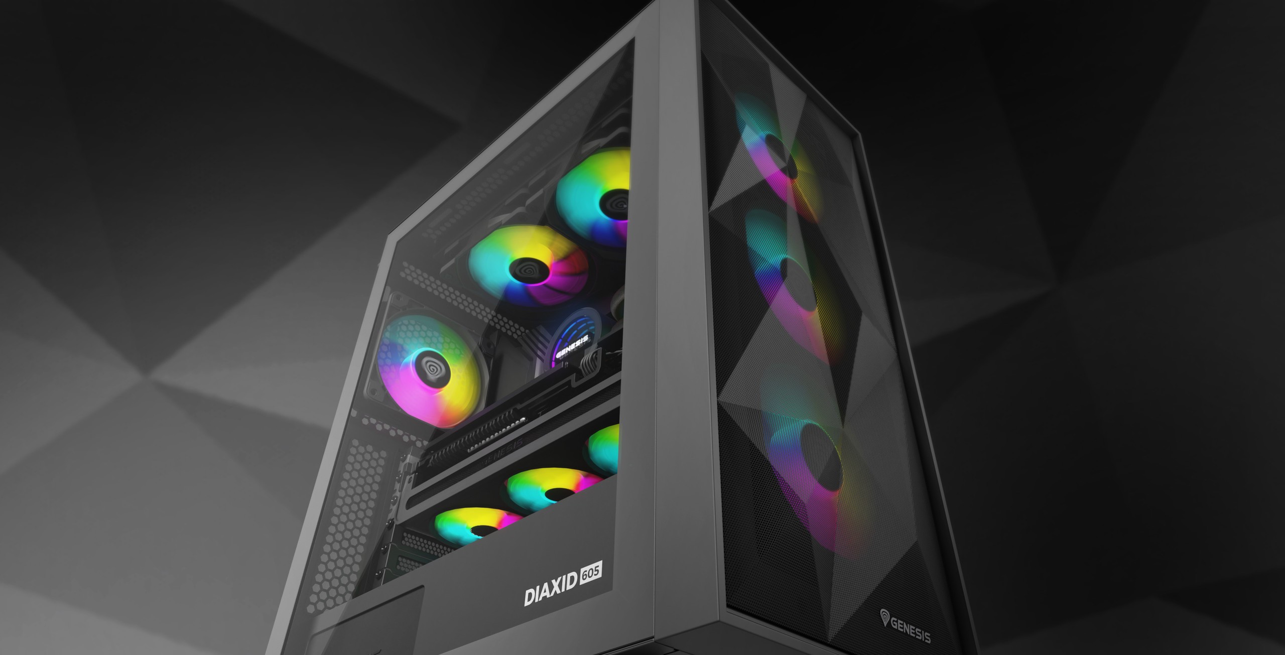 Genesis Diaxid 605 ARGB Czarny