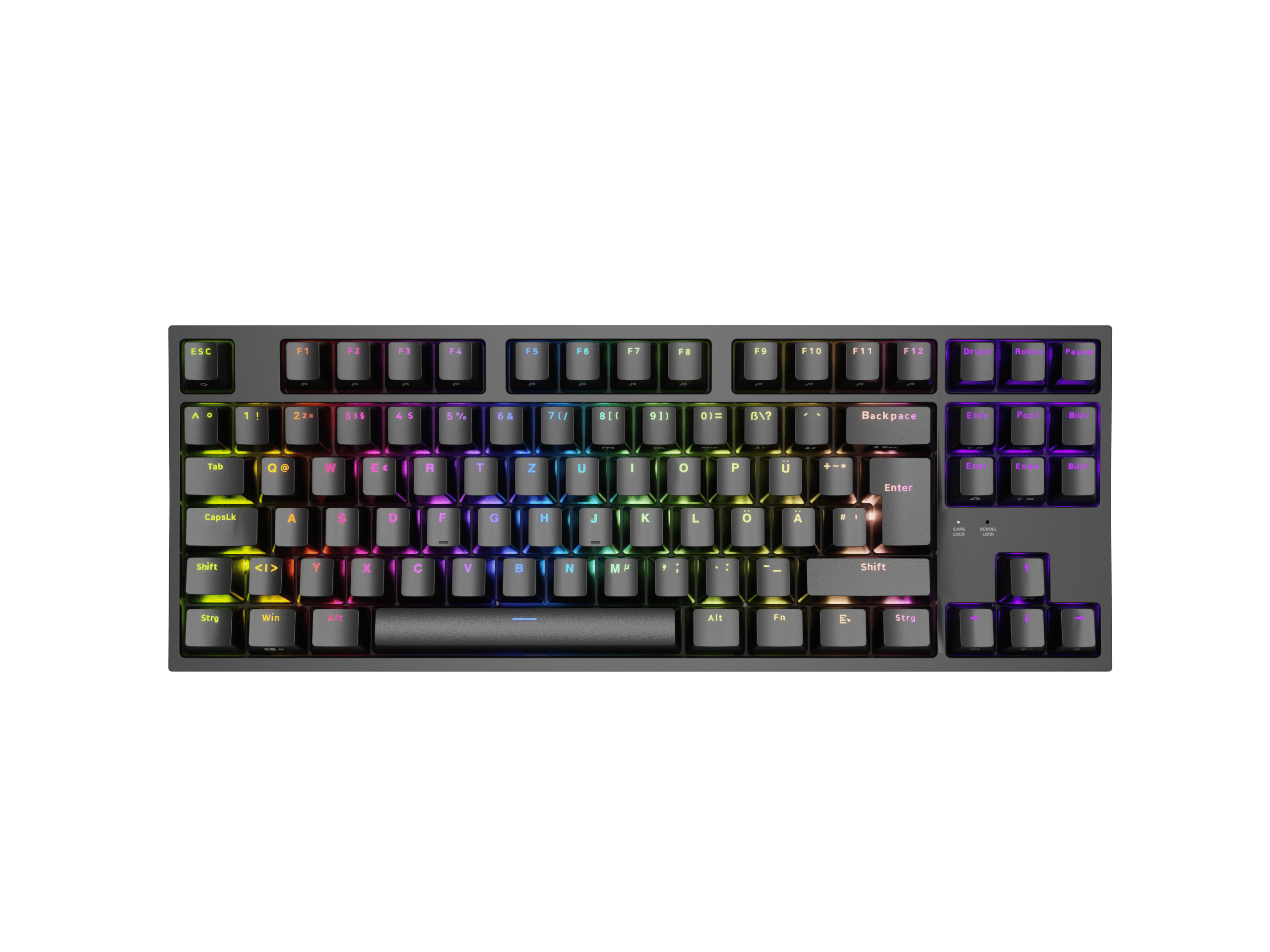 Genesis Thor 404 TKL DE Czarny (Kailh Box Brown V2)