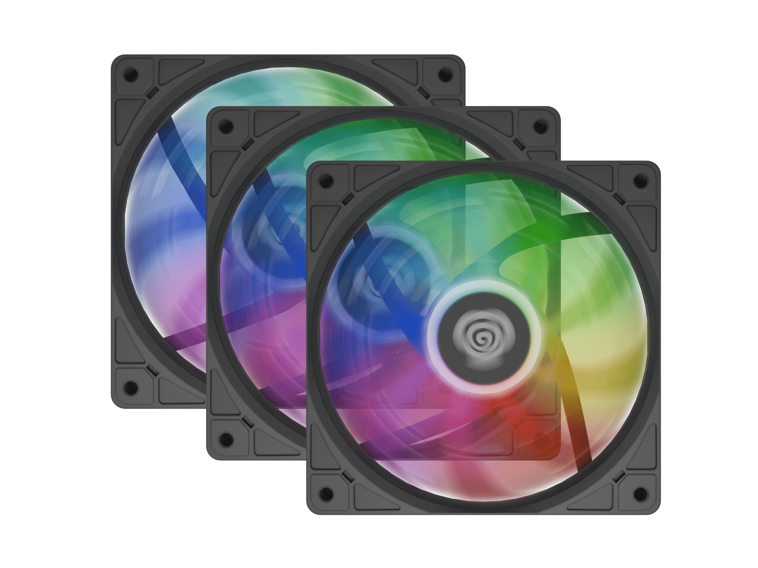 Genesis Oxal 120 ARGB 3-pak Czarny