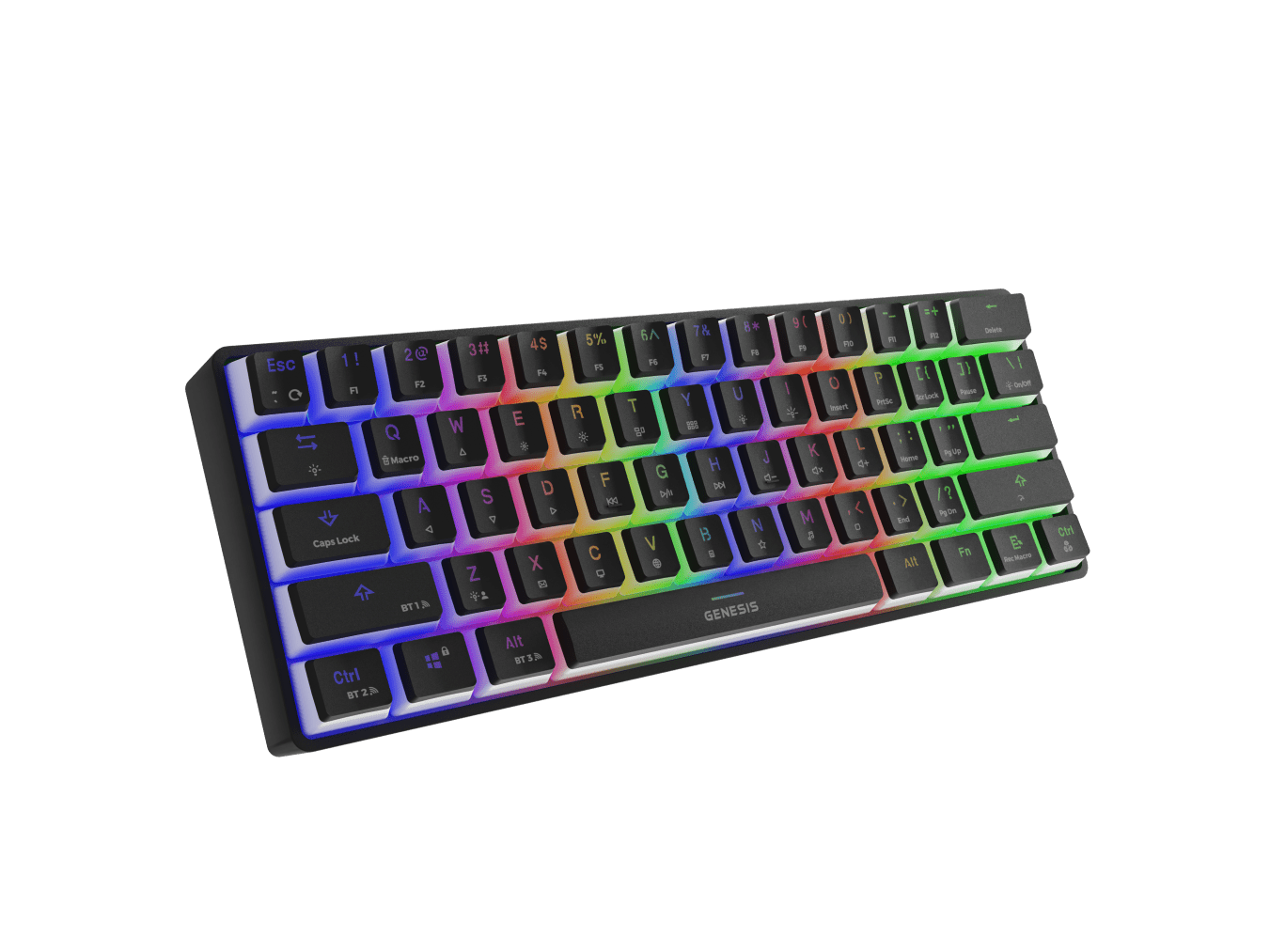 Genesis Thor 660 Czarny (Gateron Red)