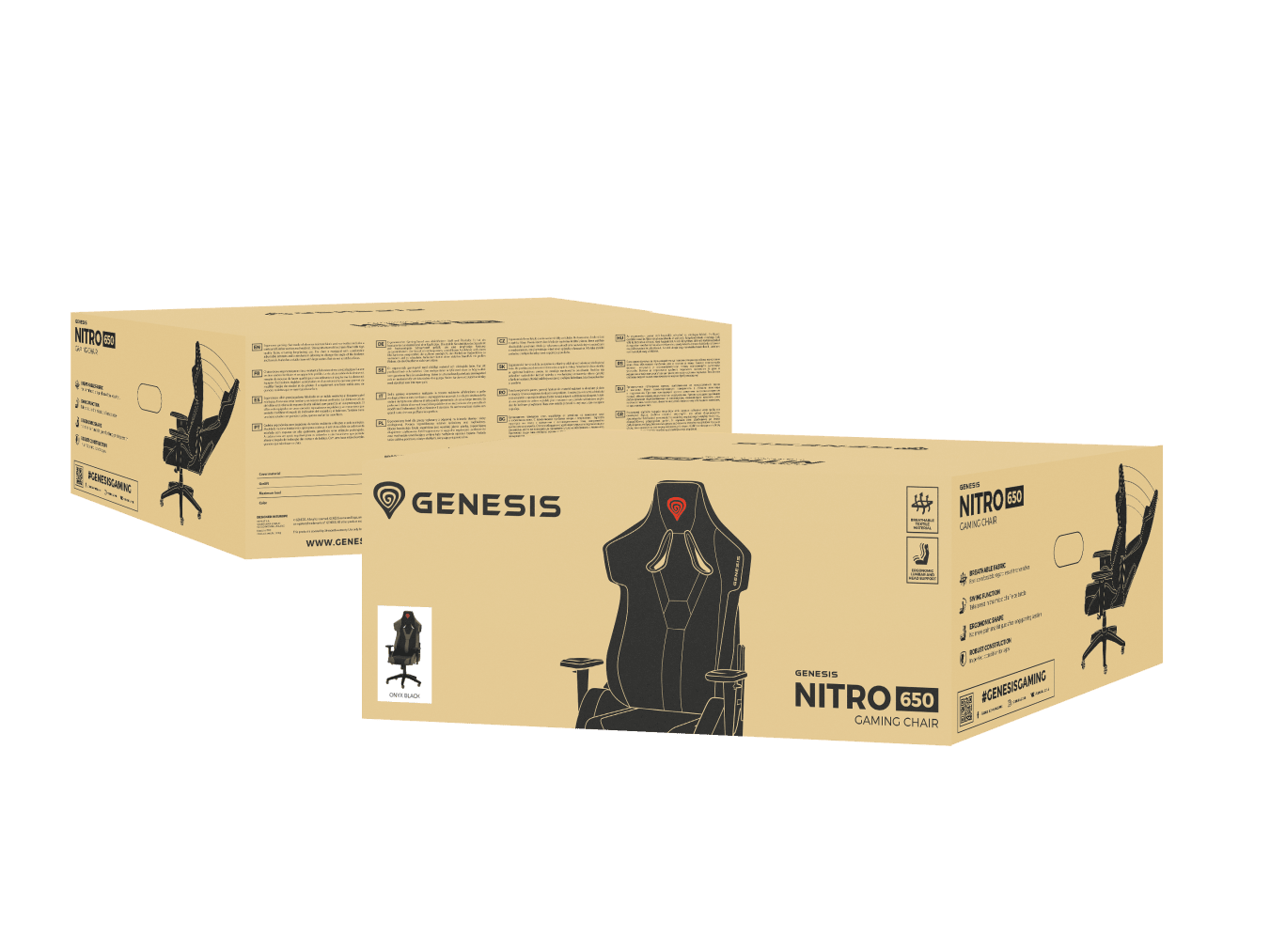 Genesis Nitro 650 Onyx Black