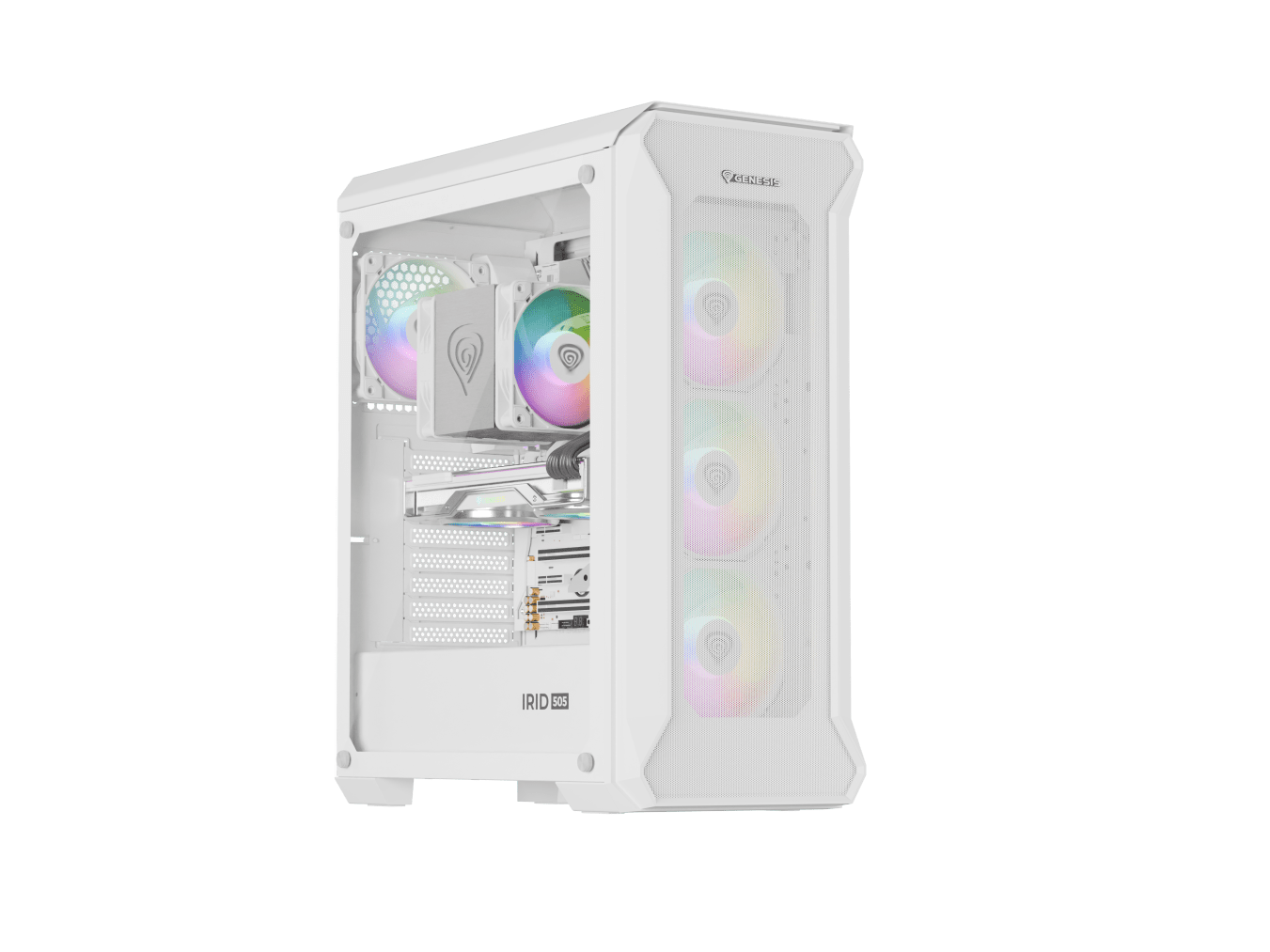 Genesis Irid 505 ARGB V2 Biały
