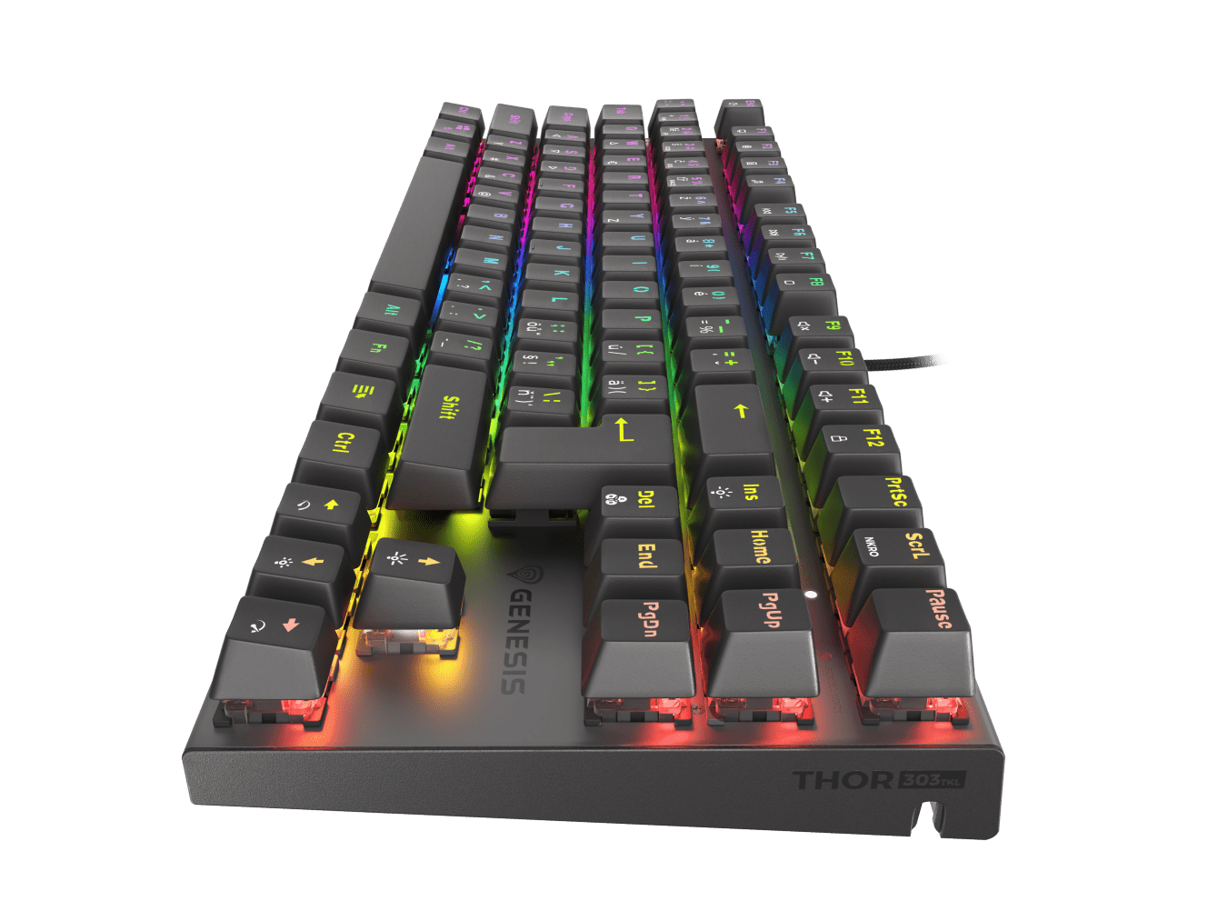 Genesis Thor 303 TKL CZ/SK Czarny (Outemu Red)