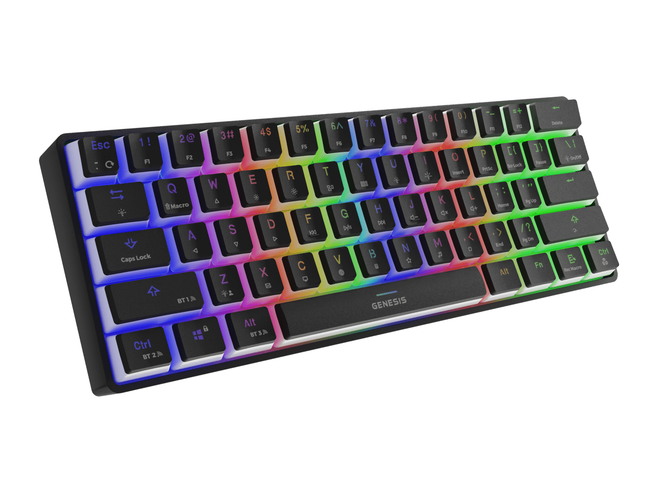 Genesis Thor 660 Czarny (Gateron Brown)