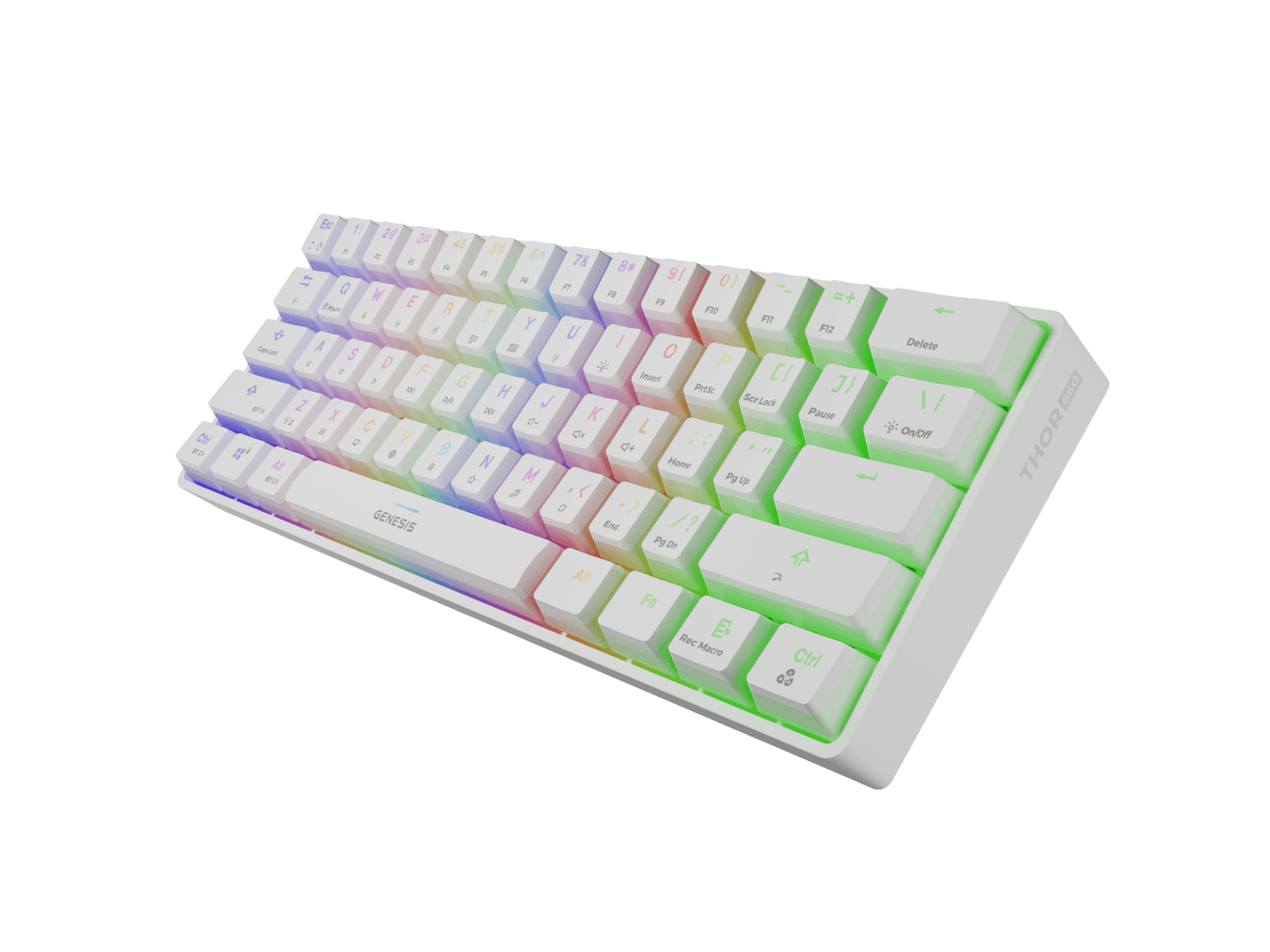 Genesis Thor 660 Biały (Gateron Brown)