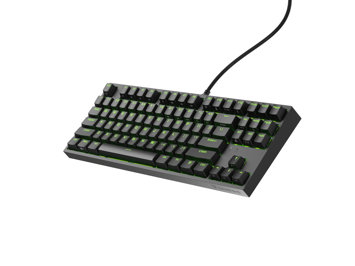 Genesis Thor 404 TKL Czarny (Gateron Yellow Pro)