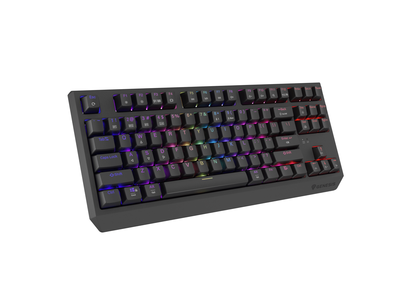 Genesis Thor 230 TKL Wireless Czarny (Outemu Red)