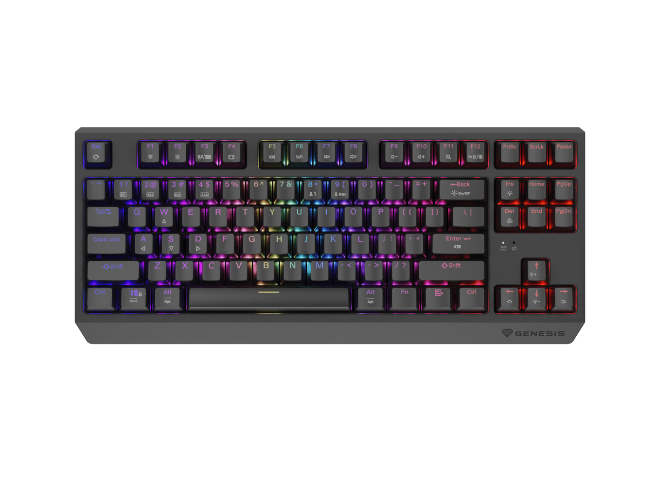 Genesis Thor 230 TKL Wireless Czarny (Outemu Silent Lemon)