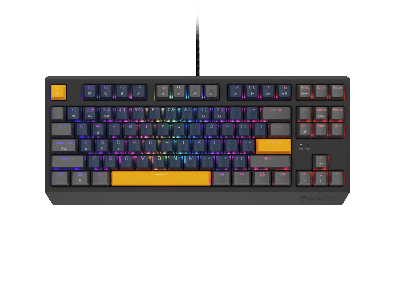 Genesis Thor 230 TKL Naval Blue Positive (Outemu Panda)