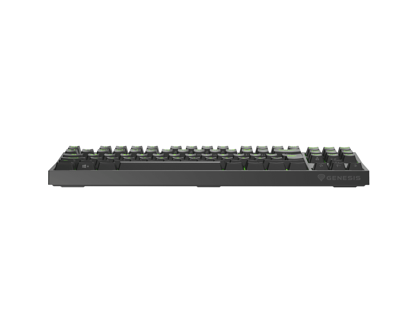 Genesis Thor 404 TKL DE Czarny (Gateron Yellow PRO)