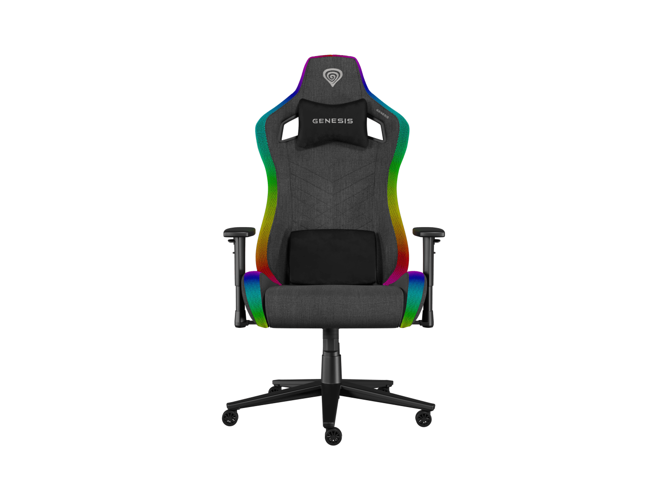 Genesis Trit 660 RGB Czarno-szary