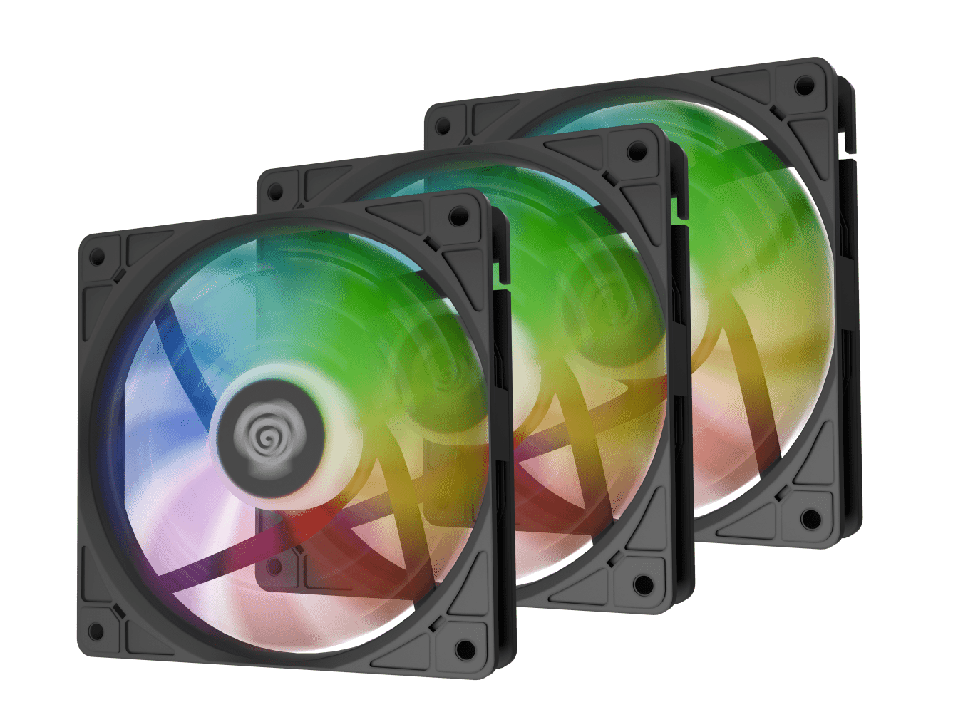 Genesis Oxal 120 ARGB 3-pak Czarny