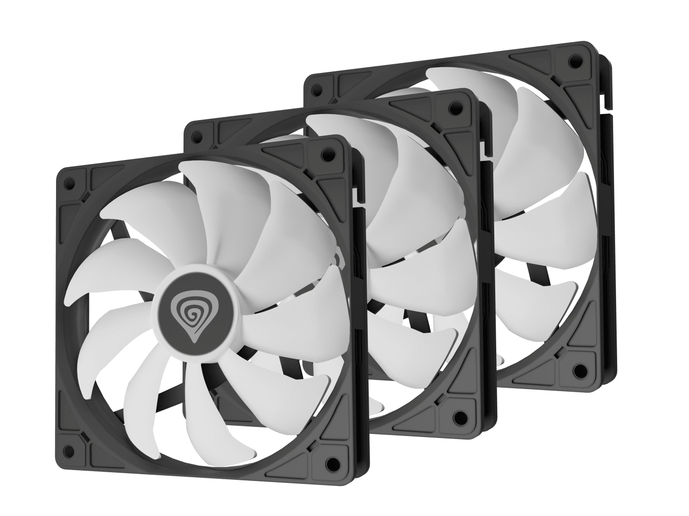Genesis Oxal 120 ARGB 3-pak Czarny