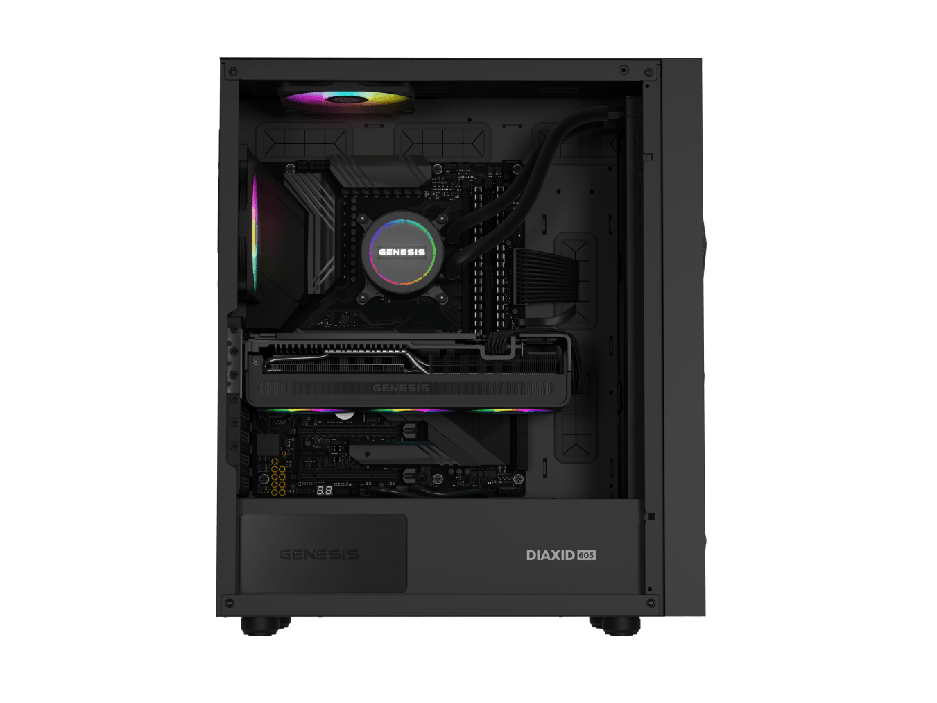 Genesis Hydria 360 ARGB Czarny