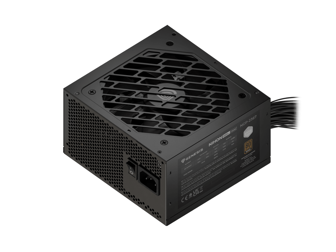Genesis Nihon 650NM 650W - Czarny - 80 Bronze