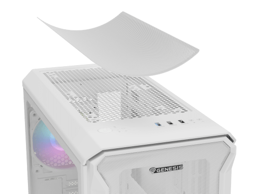 Genesis Irid 503 ARGB LITE Biała BIAŁA
