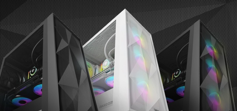 GENESIS Diaxid 605F i 605 ARGB - kompaktowe obudowy komputerowe już w ofercie