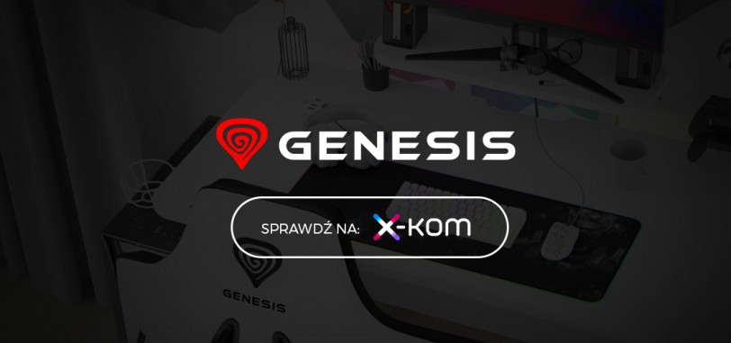 Produkty Genesis od teraz w ofercie X-kom!