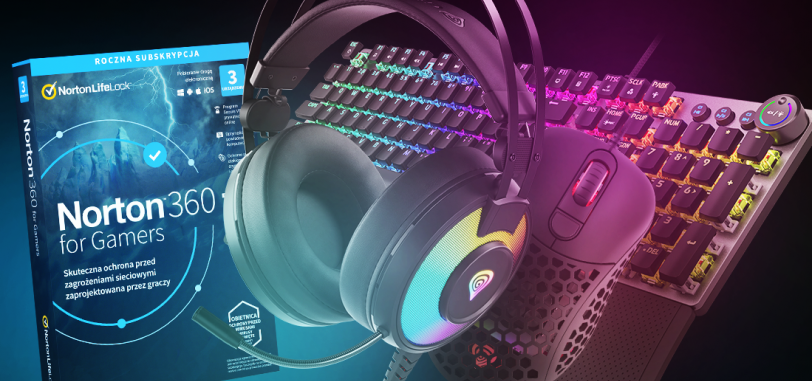 Kup sprzęt gamingowy Genesis i otrzymaj Norton 360 for Gamers za 1 zł!