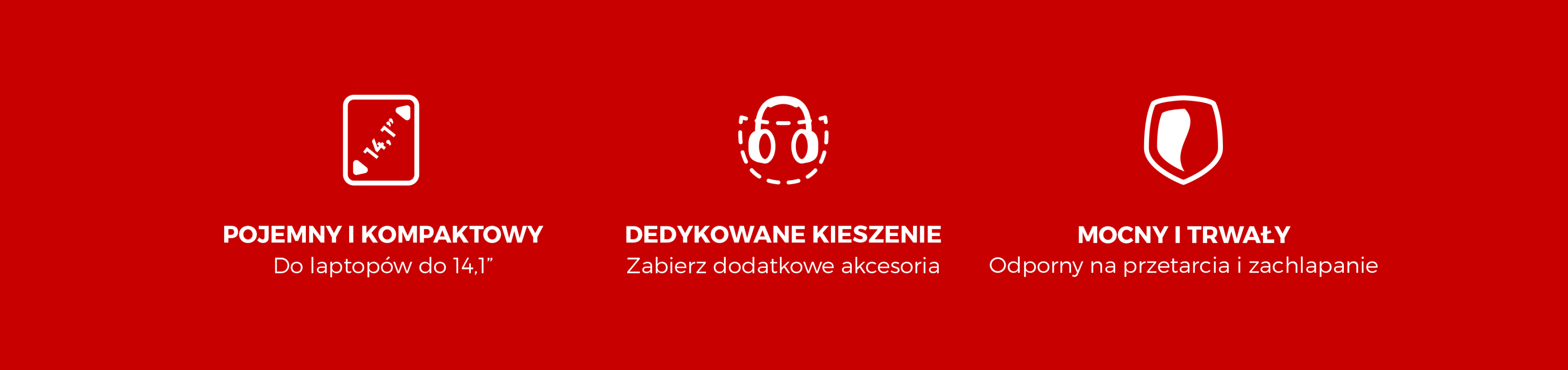 Czarny plecak Genesis Pallad 200 o pojemności 19 l, przeznaczony do laptopów o przekątnej do 14", wyposażony w dedykowane przegrody i wytrzymałą konstrukcję