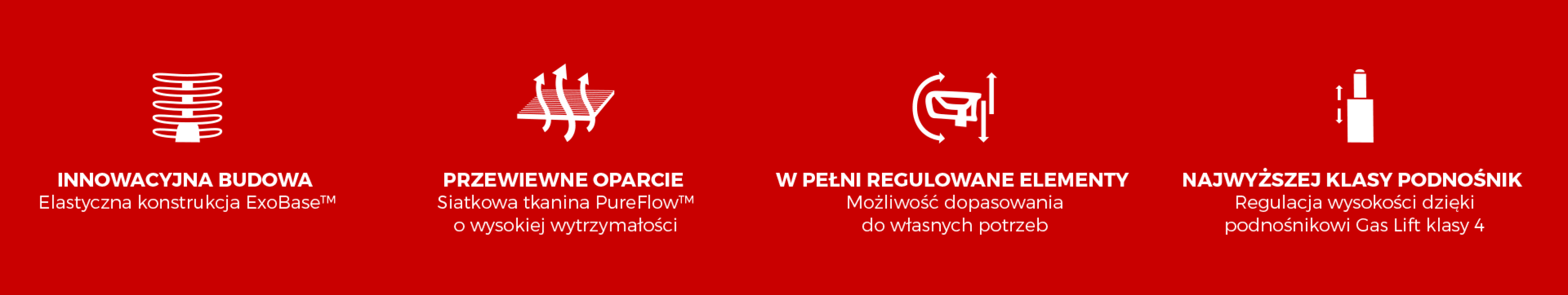 Czarne ergonomiczne krzesło z innowacyjnymi funkcjami, takimi jak regulowane elementy, oddychające oparcie i wysokiej klasy tapicerka.