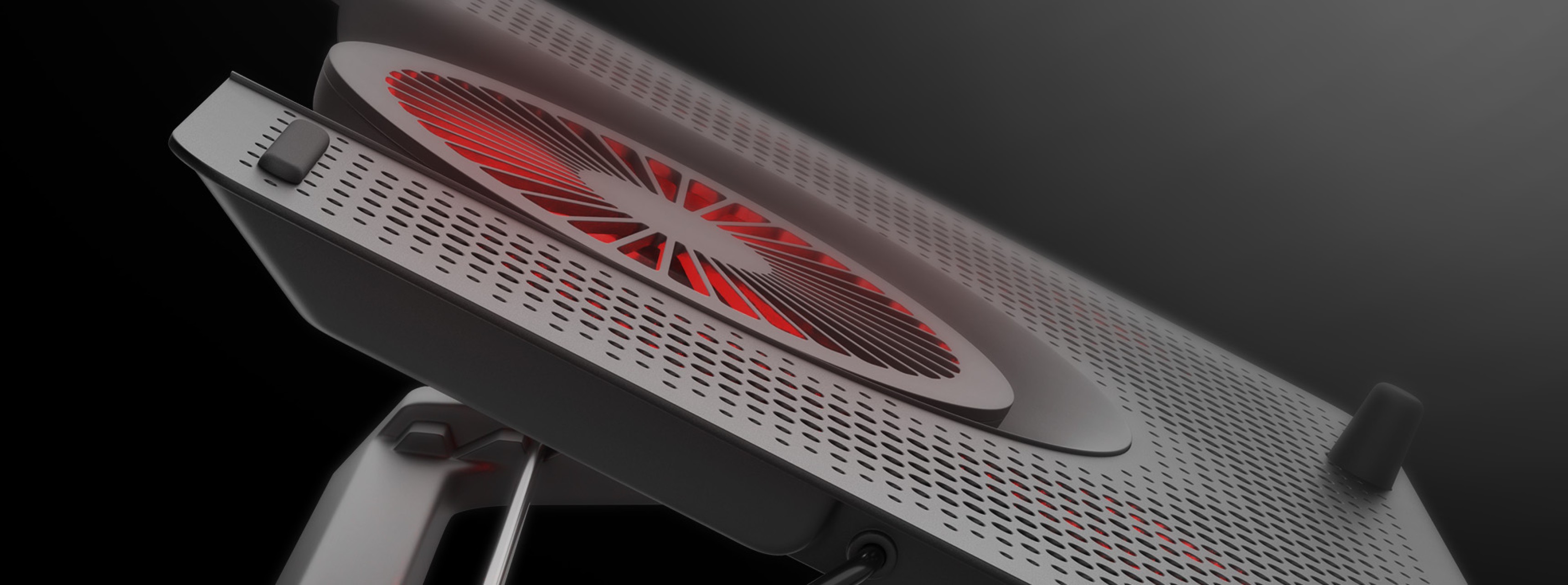 Chłodząca podstawka pod laptopa Genesis Oxid 550 wyposażona jest w pięć wentylatorów, czerwone oświetlenie LED i port USB. Odpowiednia dla laptopów 15,6-17,3"