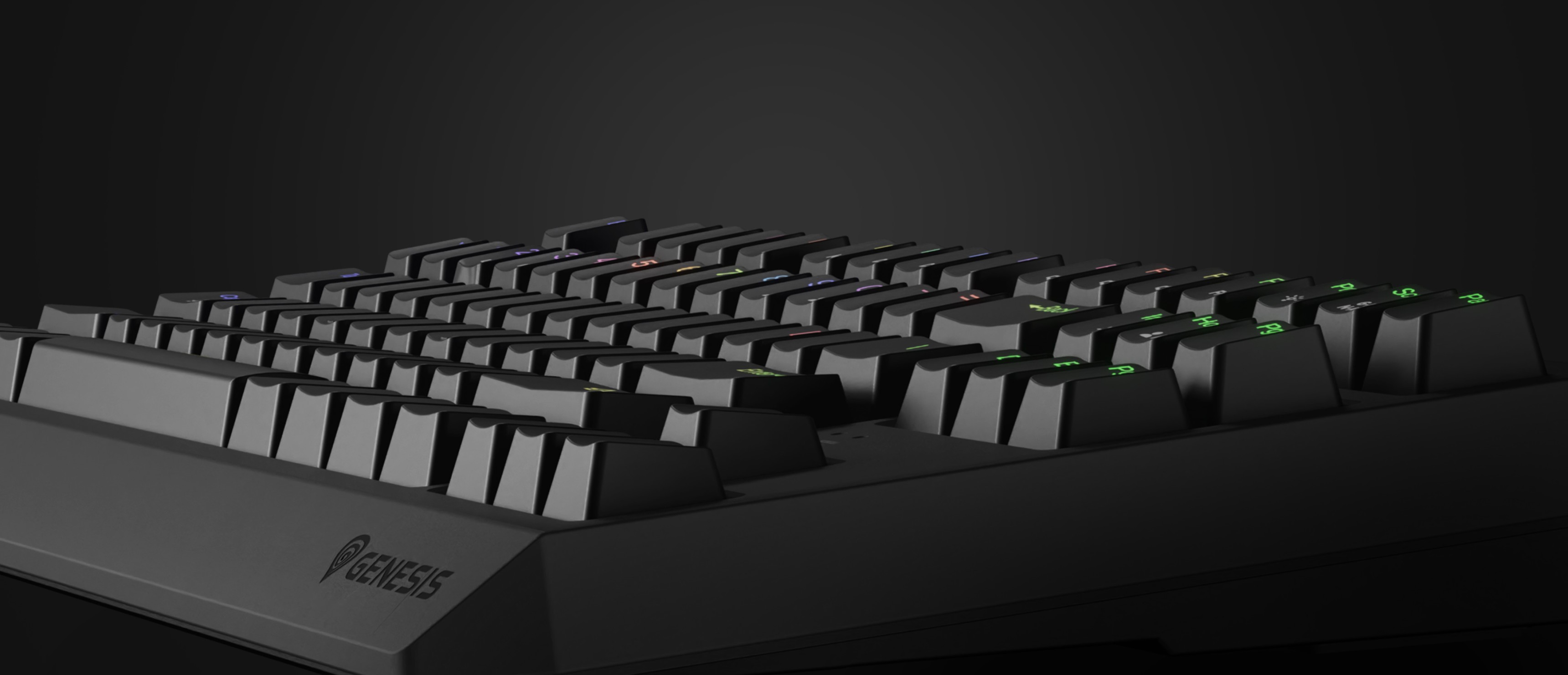 Mechaniczna klawiatura do gier z układem TKL, wyposażona w czerwone przełączniki Outemu i konfigurowalne podświetlenie RGB