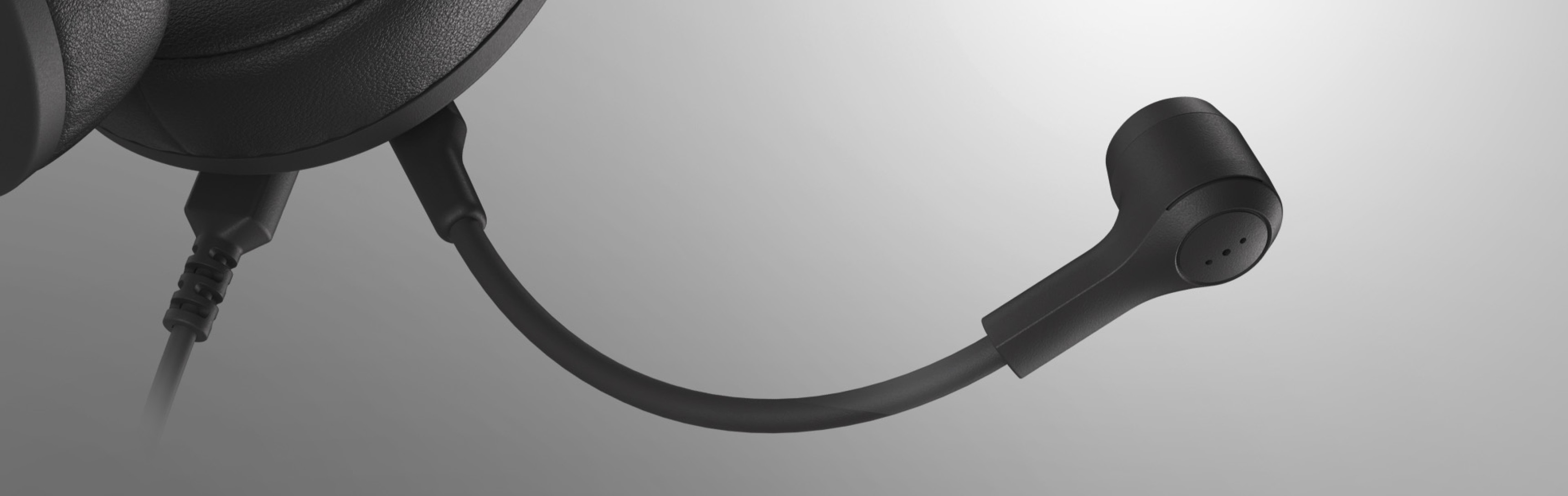 Czarny zestaw słuchawkowy USB do gier z dźwiękiem przestrzennym 7.1, wyposażony w elastyczny mikrofon zapewniający wyraźną komunikację