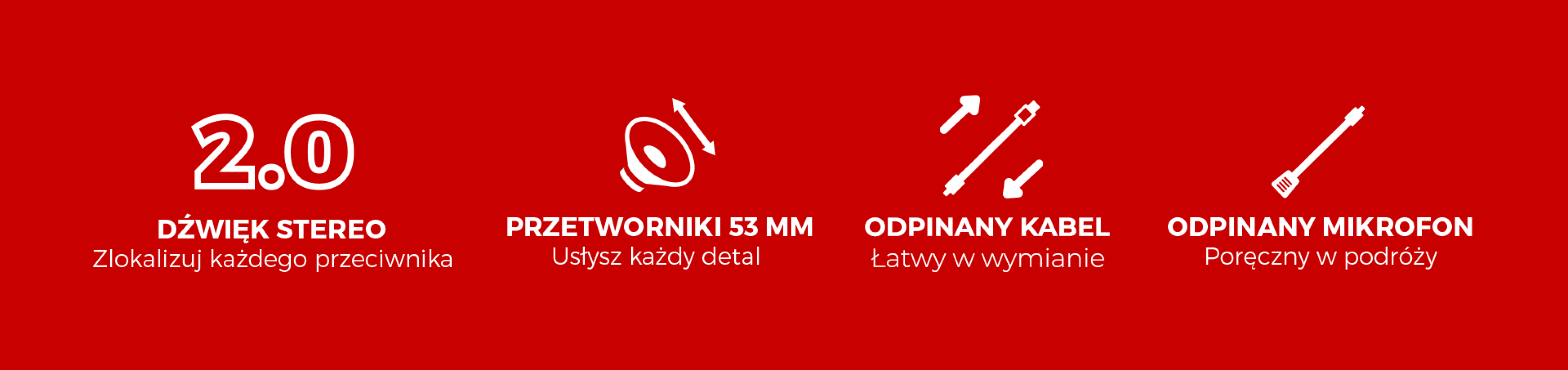 Czarne słuchawki nauszne Genesis Toron 301 z odłączanym mikrofonem i kablem, wyposażone w 3-milimetrowe przetworniki dla lepszej jakości dźwięku