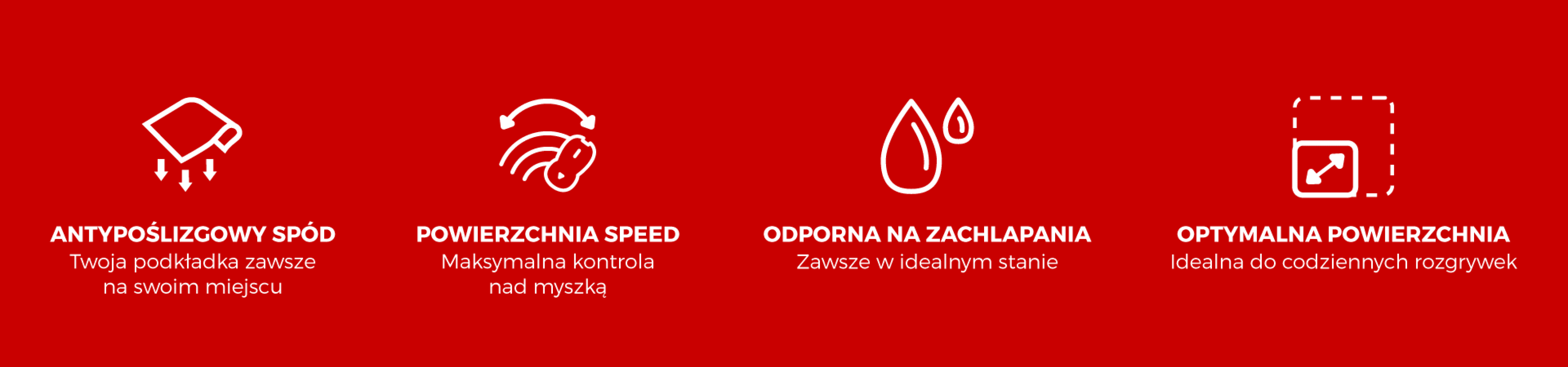 Czarna podkładka pod mysz do gier z gładką powierzchnią zapewniającą szybkość, antypoślizgową podstawą, wodoodporna i optymalna do codziennego użytku