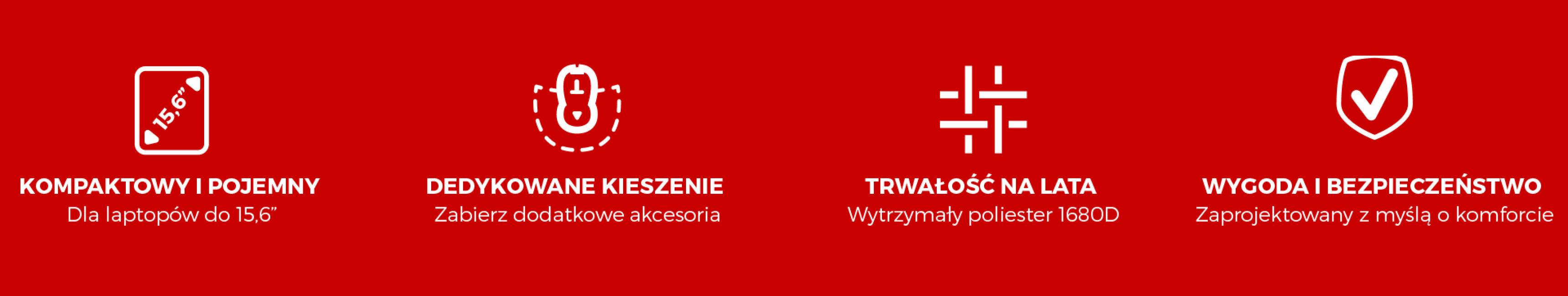 Kompaktowy plecak na laptopa, kompatybilny z urządzeniami do 15,6", oferuje dedykowane miejsce do przechowywania, trwałą konstrukcję i zwiększone bezpieczeństwo.