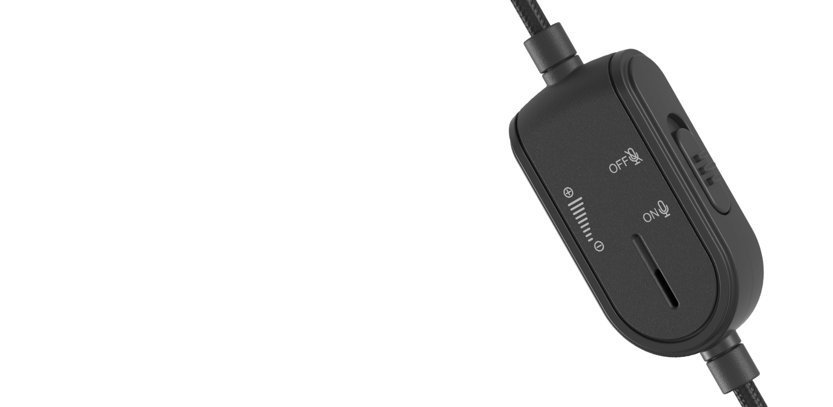 Czarne słuchawki nauszne Genesis Argon 600 z mikrofonem i adapterem z regulacją głośności