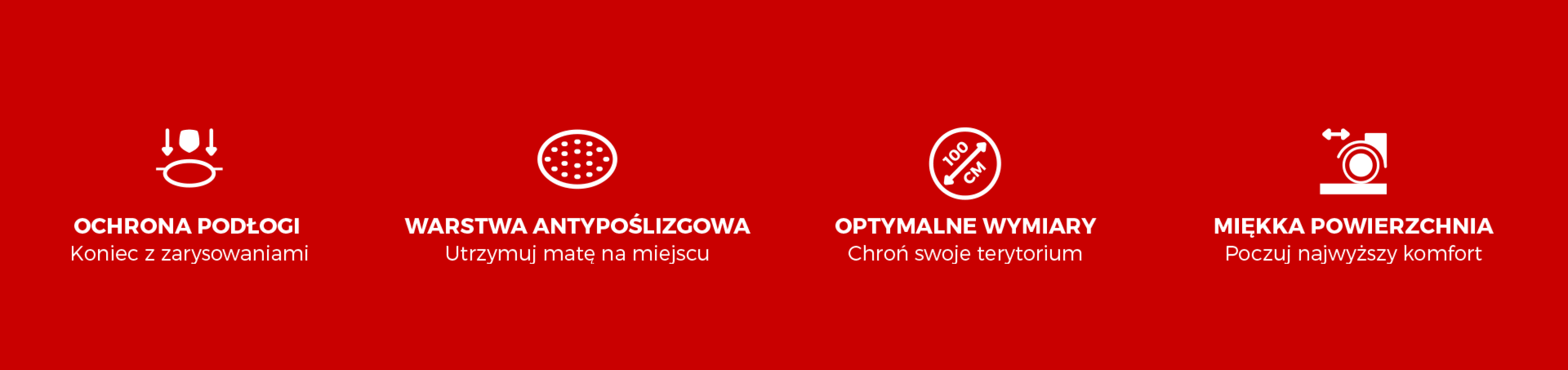 Okrągła mata podłogowa do krzesła Genesis Tellur 400, 100 cm, z antypoślizgową powierzchnią i miękką teksturą dla większego komfortu