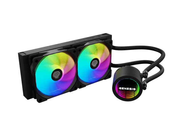 Genesis Hydria 240 ARGB Czarny