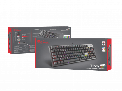 Genesis Thor 300 RGB Outemu Red