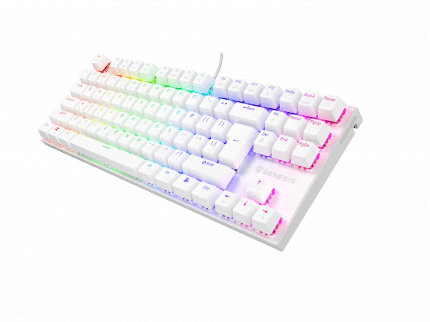 Genesis Thor 303 TKL BIAŁY (OUTEMU BROWN)