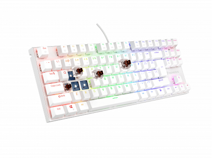 Genesis Thor 303 TKL BIAŁY (OUTEMU BROWN)