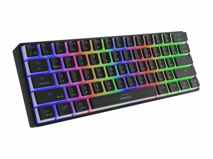 Genesis Thor 660 Czarny (Gateron Brown)