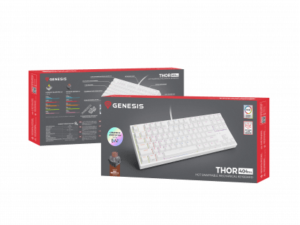 Genesis Thor 404 TKL KAILH BIAŁA