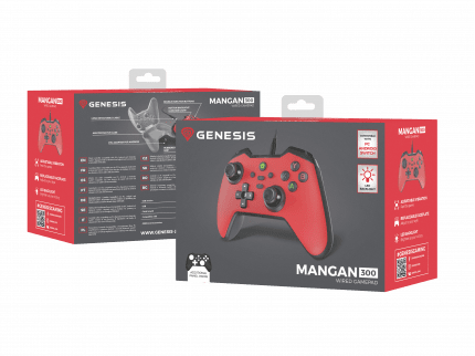 Genesis Mangan 300 WIRED CZEROWNY