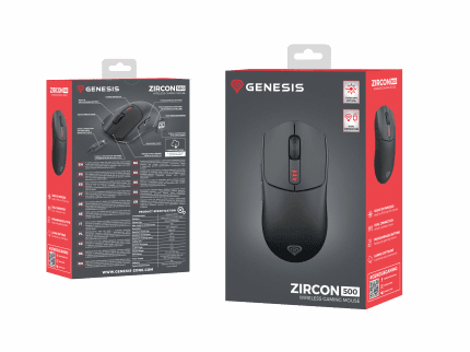 Genesis Zircon 500 CZARNA