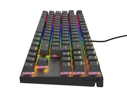 Genesis Thor 303 TKL ES Czarny (Outemu Peach Silent)
