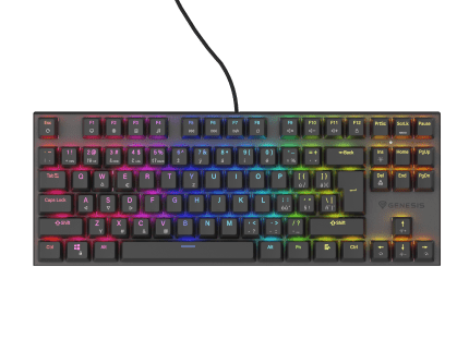 Genesis Thor 303 TKL CZ/SK Czarny (Outemu Peach Silent)