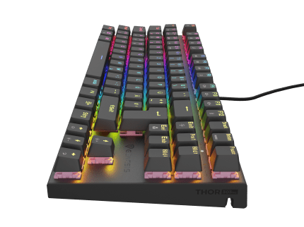 Genesis Thor 303 TKL DE Czarny (Outemu Peach Silent)