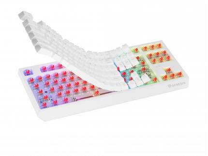 Genesis Thor 230 TKL Wireless OUTEMU RED