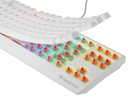 Genesis Thor 230 TKL Wireless OUTEMU RED