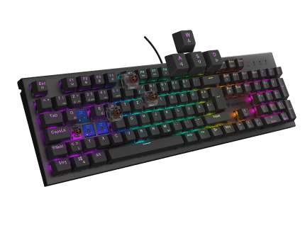 Genesis Thor 303 DE Czarny (Outemu Brown)